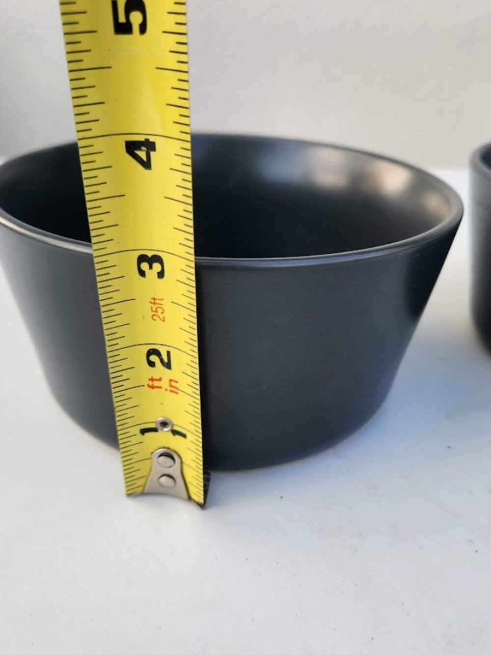 NEW Set of 2 Stone Lain Stoneware Round bowls Dinnerware Gray Replacement Matte - Picture 7 of 8